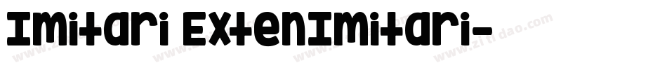 Imitari ExtenImitari字体转换